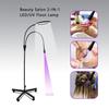 Double Headed LED UV Lamp Fake Eyelash Wig Grafting UV Glue Lighting Curing Lamp 2-IN-1 Professional Beauty Salon Floor Lamp