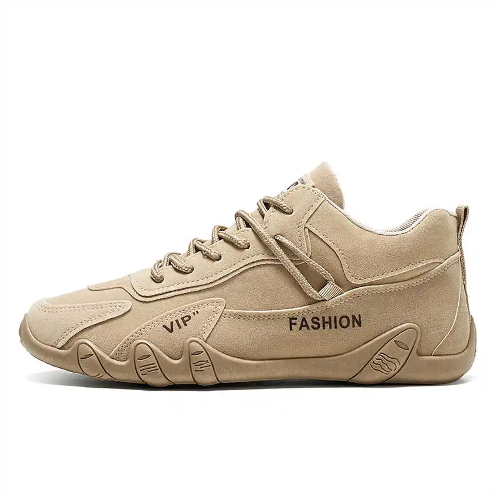 Grey 40-41 Mens Shoes Boot Board Shoes Brown Boots Sneakers Sport Universal Brand Cute Shuse Resort Festival Model Leisure