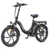 HillMiles MilePort 1 Adult City Folding Electric Bicycle 250W Motor 36V13Ah  Battery Electric Bike 20 Inch Tire Convenient E-bike