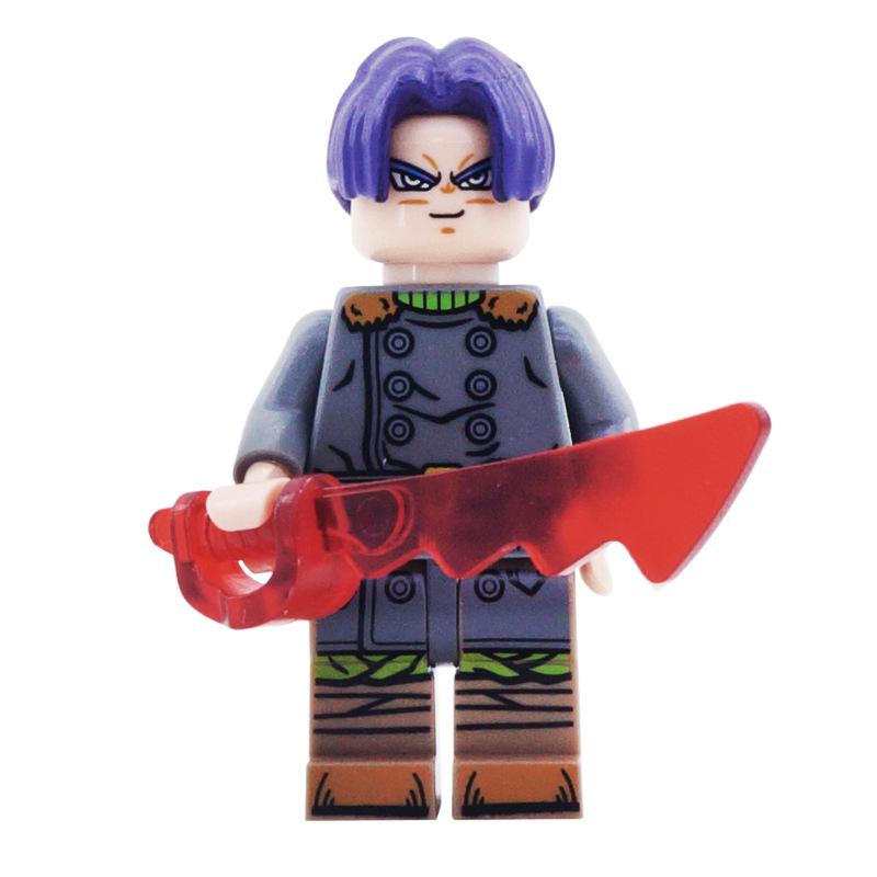 Dragon Ball D01-08 Building Block Human Baby Turtle Fairy Small Particle Assembly Toy Bag