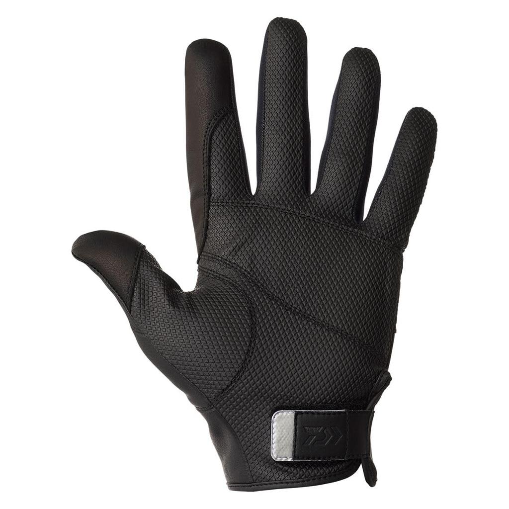 Black L [Daiwa] Wear/Gloves DG-7124W