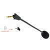 Replacement for HyperX Cloud II Wireless Headset 3.5mm Detachable Unidirectional Game Boom Microphones