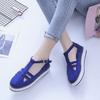 2024 Women's Sandals 2024 Tassel Casual Style Women's Shoes Women's Flat Shoes Summer Vulcanized Shoes Solid Color Thick Bottom
