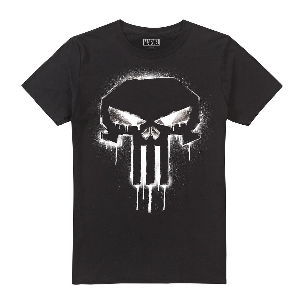 The Punisher Mens Spray T-Shirt