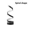 Modern Creative LED Table Lamp Spiral Desk Light 3 Colors Dimmable for Bedroom Living Room Office Bedside Decoration Lighting
