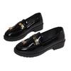 New Vintage Flat Shoes for Plus-size Shoes, Casual Thick-soled Single Shoes