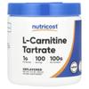L-Carnitine Tartrate, Unflavored, 100G (3.5Oz)