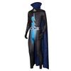 Cosplay Halloween Megamind Jumpsuit Cloak Set Performance Costume For Adult