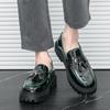 Thick Soled Casual Men's Youth Loafers Fashionable Tassel New Style Daily Outdoor Leisure Party Office Wedding Groom Shoes