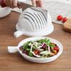 1pc Chopper Vegetable Salad Cutter Cutting Bowl Vegetable Slices Cut Fruit for Kitchen Tools Accessories Gadgets Kitchen Items