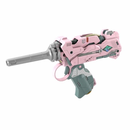Girl Gun Lady Attack Girl Gun Ver. Bravo Tango First Press Limited Edition 1/1 Scale Pre-Colored Plastic Model Kit, Pink