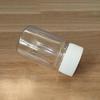 10Pcs 50ml Chemical Bottle Clear Waterproof Plastic Pill Bottles Cap for Chemical Liquid Cream Pill