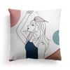 New Nordic Abstract Art Pillowcase Beauty Floral Leaves Home Sofa Bedside Pillow Sleeping Pillow Cushion Cover
