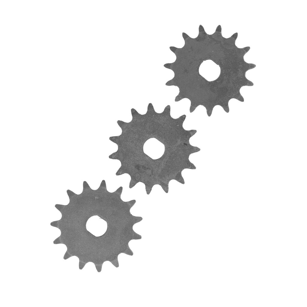 T8F 15T Engine Gears 10mm ID Chain Motor Drive Pinion Gear Electric Scooter Motor Engine Sprocket for Chain Belt Driven