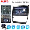 RDS Wireless Apple CarPlay Stereo Multimedia Player Compatible for A-udi A6 C5 1997-2004 S6 2 1999-2004 RS6 1 2002-2006 2 Din Car Radio DSP
