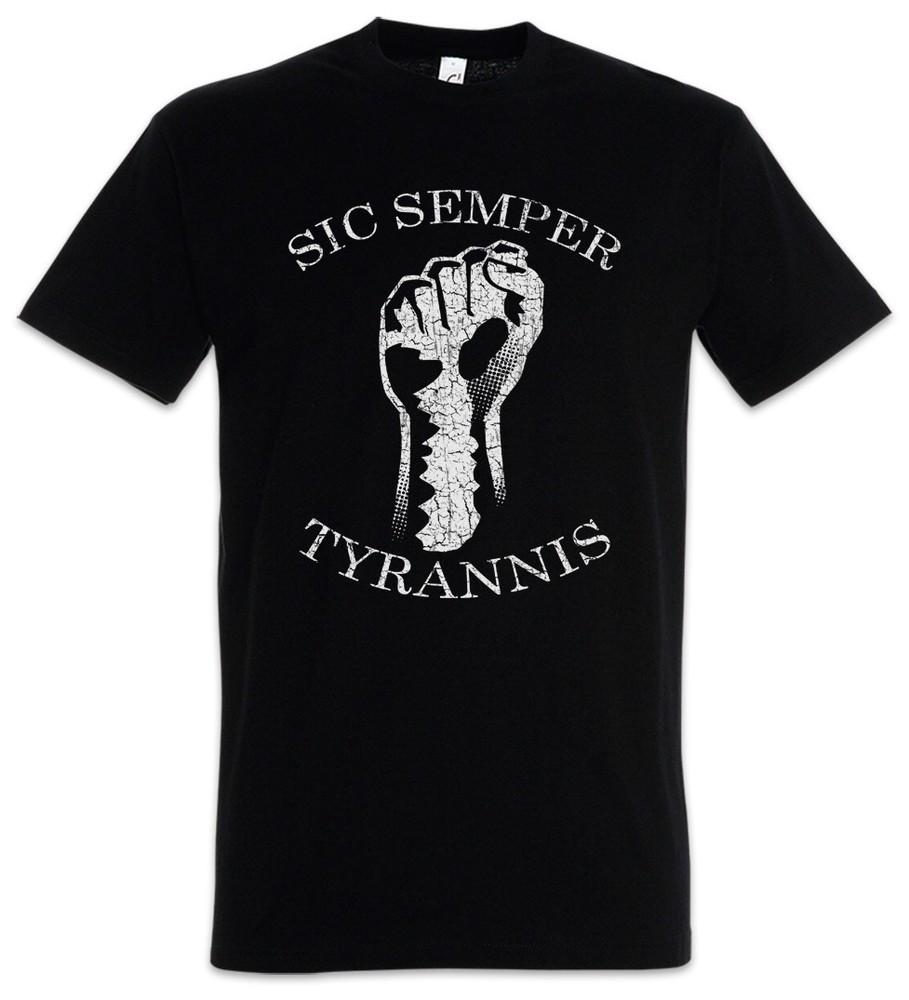 Sic Semper Tyrannis II T-Shirt Thus Always To Tyrants United States Resistance