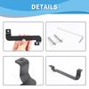 Tailgate Glass Handle Grab Handle Holder Bracket Mounting Fit For Jeep Wrangler JL 2018 Up Interior Accessories