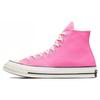 Chuck 70 High Pink Unisex Sneakers Egret Black A08184C