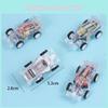 Mini Race Plastic Car With Rebound Feature Suitable For Playroom Childrens
