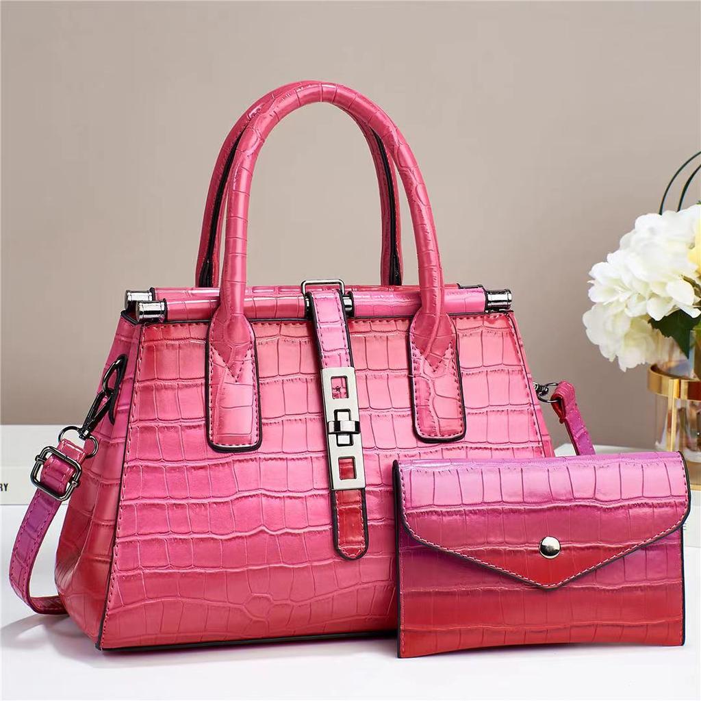 Gradient Ladies Combination Bag  Pretty Bag  Small Light Bag  Senior Pendular Texture  Travel Bag