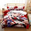 New 3d Printing Anime Genshin Impact Arataki Itto Pillowcase Bedding Set Cartoon Customize Bedding Decoration Cute Quilt Cover