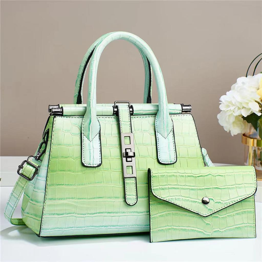Gradient Ladies Combination Bag  Pretty Bag  Small Light Bag  Senior Pendular Texture  Travel Bag