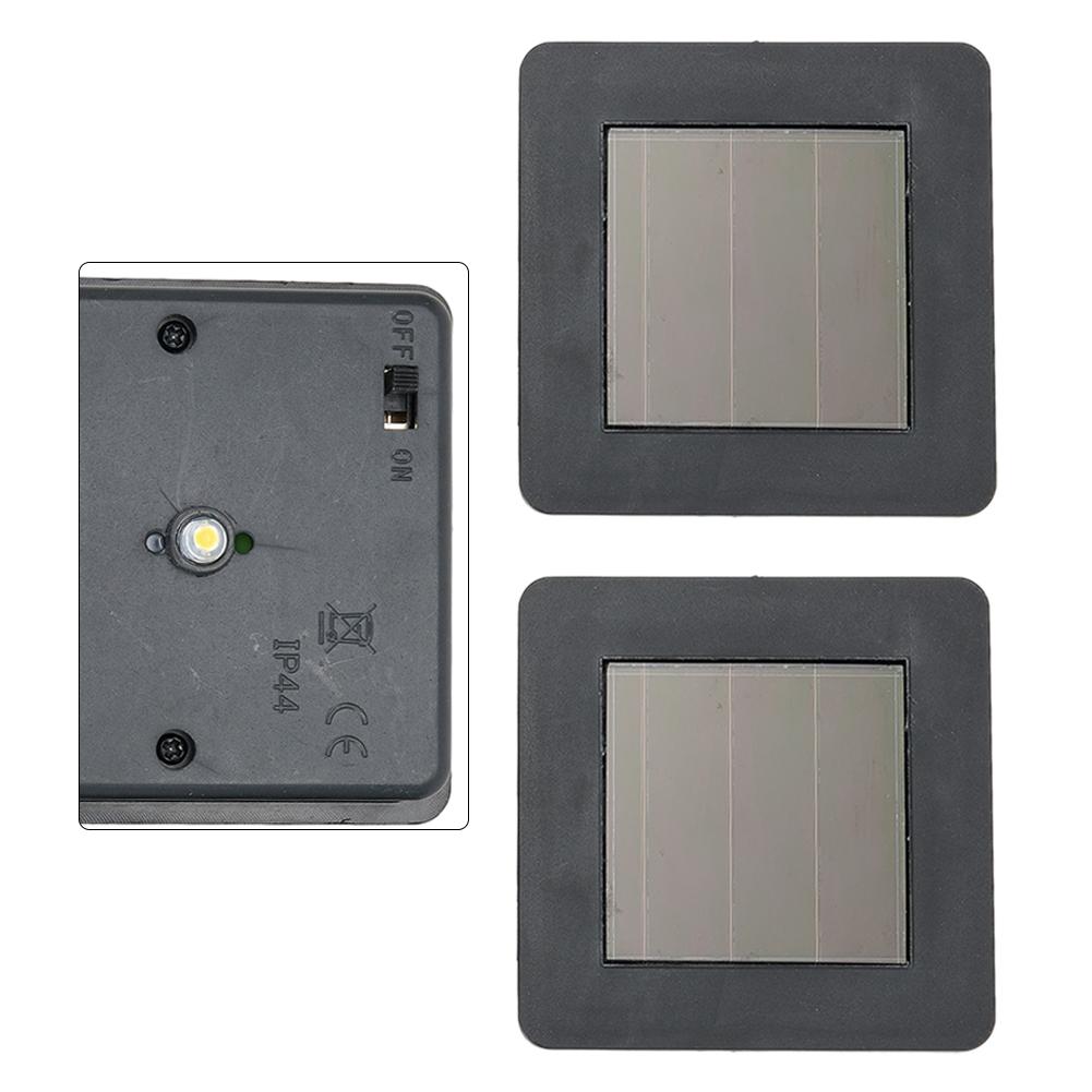 Solar Panel Solar Light Solar Lights Square 2pcs/4pcs