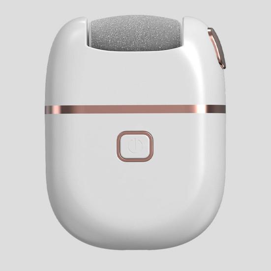 Электрическая пилка для ног, средство для удаления мозолей, аккумуляторная щетка для ног с ЖК-дисплеем, самоклеящиеся подушечки