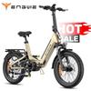 Engwe L20 3.0 Pro 20" Foldable Electric Bike 250W 48V15Ah Pedelec, Full Suspension, Step-Thru Frame, Rear Rack for CIty Commuter & Outdoor Leisure