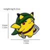 Cartoon Pikachu Unique Metal Pin Perfect For Collectors Fans And