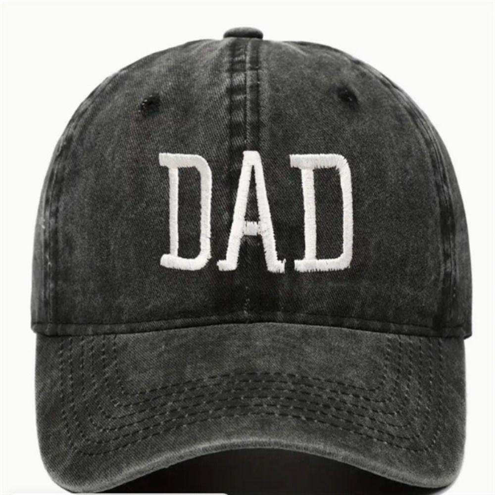 Vintage DAD MOM Embroidery Baseball Caps Adjustable Baseball Hats Men Women Distressed Faded Cap