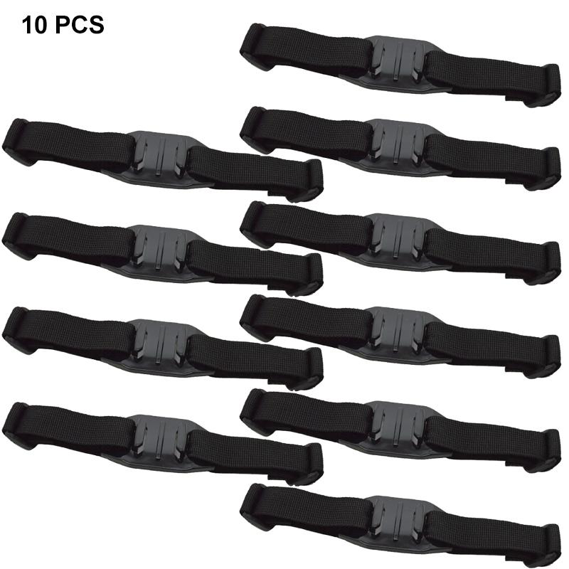 Bike Helmet Strap Mount For GoPro Hero 12 11 10 9 8 7 6 5 4 SJCAM AKASO Insta360 X2 X3 DJI Osmo Action Camera Accessories