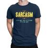 SARCASM Its Not ATTITUDE Its An Art Mens Funny Sarcastic  T-Shirt Slogan