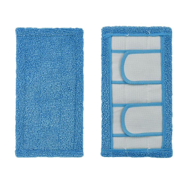 [Reusable Microfibre Mop] 1/2/4pcs Durable Reusable Microfibre Mop Pad | Machine Washable Flat Mop Pad | Compatible Dry Mop Pad