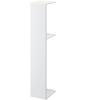 Yamazaki 3509 Slim Toilet Rack White Approx. W13XD17XH70.5cm Tower Toilet Paper Toilet Storage Shelf