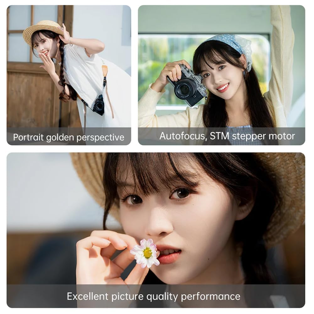 Viltrox 56mm AF Lens Replacement Lens Compact and Lightweight Compatible with A6000 A6400 FX30 A6300 A6500 A6600 A6100 A5100 A5000 A3500 A3000 Camera