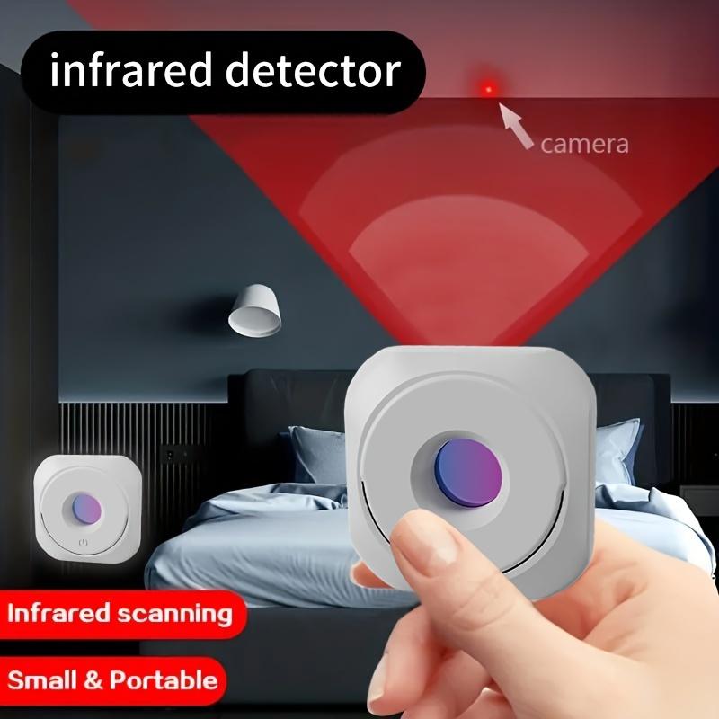 Mini Hidden Camera Detector Portable Pinhole Hidden Lens Detect Gadget Anti-Peeping Security Protection Anti Candid Detector
