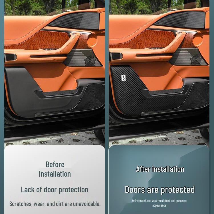 BYD Yangwang U8 Car B-Pillar Anti-Kick Pad & Protection Sticker for 24 Models