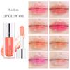Lip Glow Oil Clear Glossy Lip Oil Balm Moisturizing and Hydrating Get Bright Lips Daily Lip Makeup
