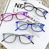 Anti-Blue Light Glasse Women Reading Computer Eyeglasses Ultra-light Frame Hyperopia Eyewear Presbyopic Elderly Optical