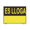 Sign Is Lloga  (PVC 0.4mm) 35x45cm Normal Light