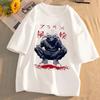 Japanese Manga Gojo Satoru T Shirt Women Tops Jujutsu Kaisen Anime T-shirt Unisex Harajuku Kawaii Short Sleeve Tee Summer Top
