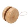 3Pcs Wood Yo Yo Hand Made Crafts Log Color Mini Round DIY Baby Wooden Little Toys