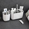 Plastic Electric Toothbrush Toothpaste Holder Detachable Bathroom Toothpaste Holder Storage Rack Bathroom Accessories