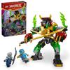 LEGO Ninjago Lloyd Elemental Power Mech Customizable Battle Toy with 3 Ninja Action Figures Adventure Playset for Boys and Girls Ninja Gift Gift for