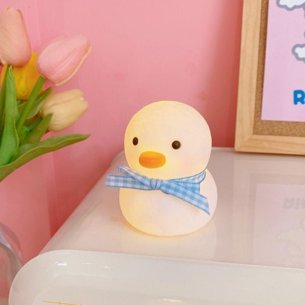 Creative Bedside Lamp Silicone Cartoon Animal Lamps Soft Light Led Night Light Student Dormitory