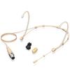Behringer Omnidirectional Headworn Condenser Microphone Terminal Freely Adjustable Frame Ear Hooks That Cause Less Damage To the Ears BO440 Beige