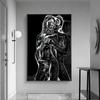 Black Art Sexy Women Hug Lover Canvas Painting On The Wall Art Posters Prints Wall Picture for Living Room Home Wall Cuadros