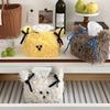 Square Shape Tissue Box Cover Puppy Dog Design Tissue Case Napkin Dispenser Holder Home Decor