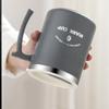 500ml Double Wall Insulated Coffee Mug With Handle School Office 304 Stainless Steel Sealed Drinking Cup Portable Drinkware
